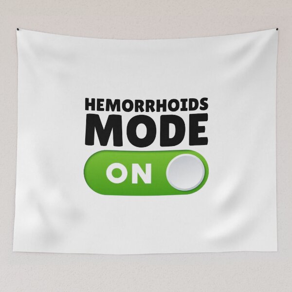Item preview, Hemorrhoids mode: ON designed and sold by killzak.