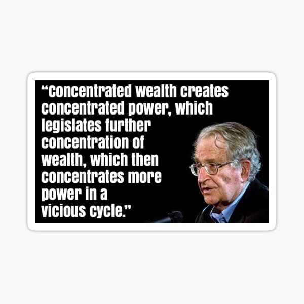 Noam Chomsky Sticker