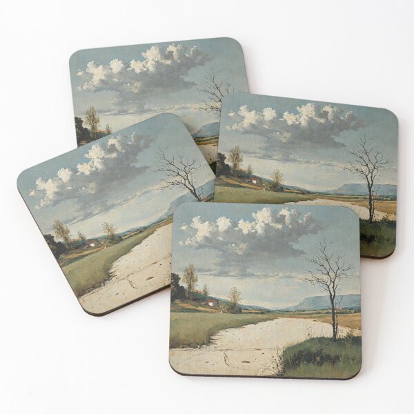 Item preview, Dramatic Landscape Painting | Vintage Countryside Wall Art designed and sold by anymoor.