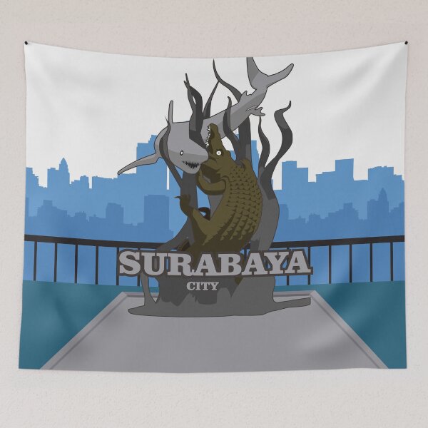 Item preview, Surabaya Landmark Design Vector – High-Quality Digital Illustration designed and sold by andriassaputro.