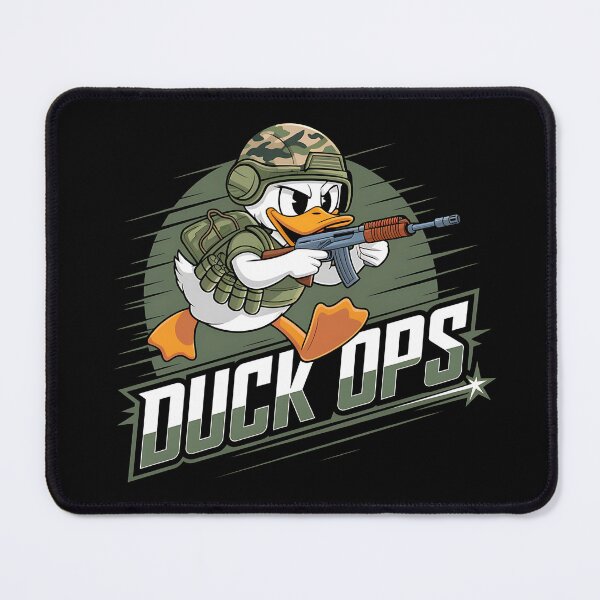 Item preview, Tactical Duck - This gift is perfect for gamers, military enthusiasts, airsoft players, and tactical gear fans who want to add a touch of humor to their passion. designed and sold by ZyziowskyArt.