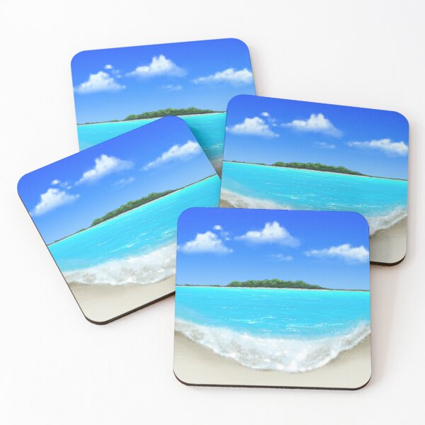 Item preview, Turquoise Island designed and sold by AnkersArt.