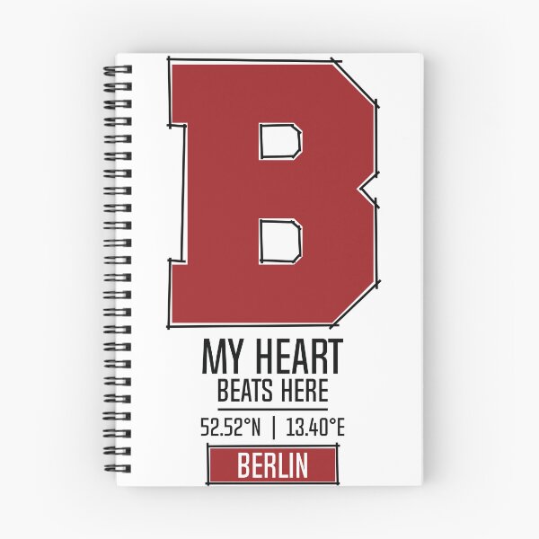 Item preview, BERLIN MY HEART BEATS HERE WHITE designed and sold by LMAGARMENTS.
