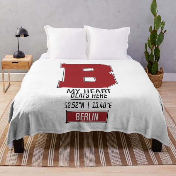 Item preview, BERLIN MY HEART BEATS HERE WHITE designed and sold by LMAGARMENTS.