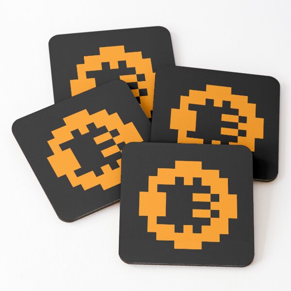 Item preview, Bitcoin Logo Pixel Art designed and sold by CyberRex.