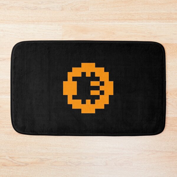 Item preview, Bitcoin Logo Pixel Art designed and sold by CyberRex.