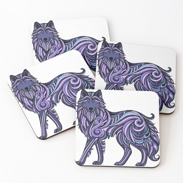 Item preview, Intricate wolf designed and sold by SpectrumShine.