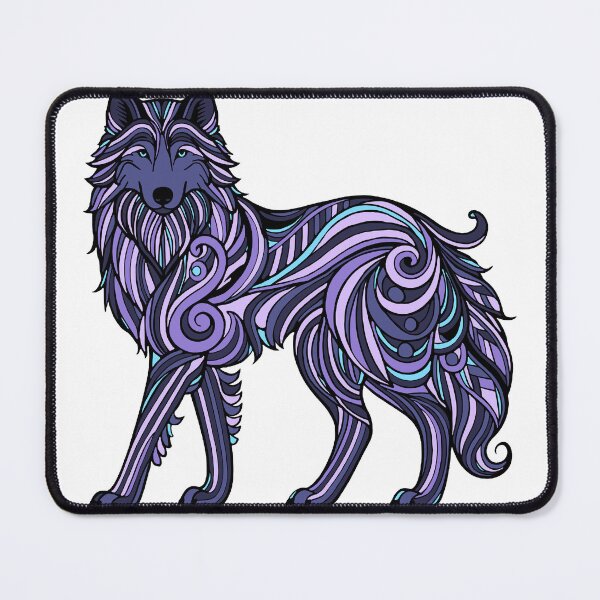 Item preview, Intricate wolf designed and sold by SpectrumShine.