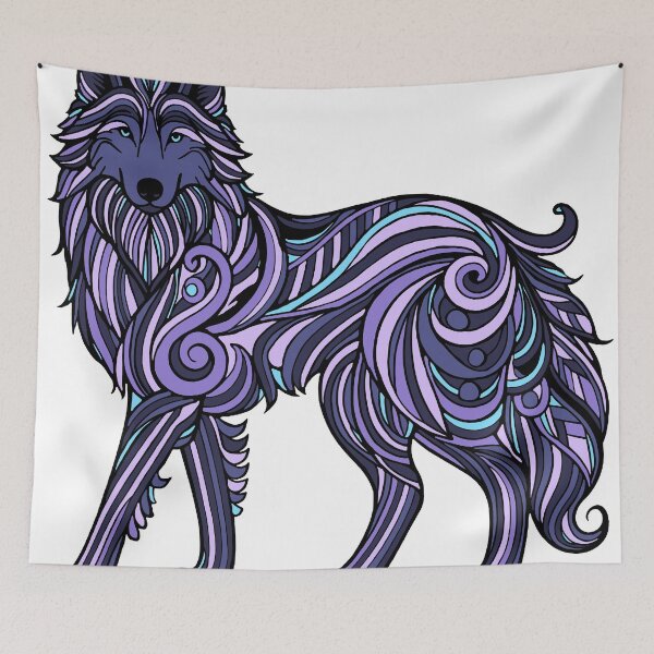 Item preview, Intricate wolf designed and sold by SpectrumShine.