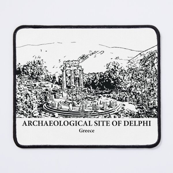 Item preview, Archaeological Site of Delphi - Greece designed and sold by Lakeric Cityscapes.