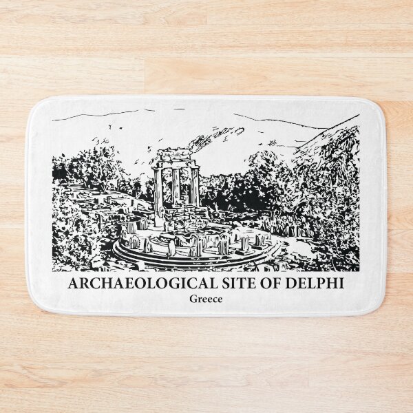 Item preview, Archaeological Site of Delphi - Greece designed and sold by Lakeric Cityscapes.