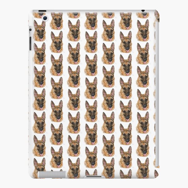 Sweet Smiling German Shepherd Dog iPad Snap Case