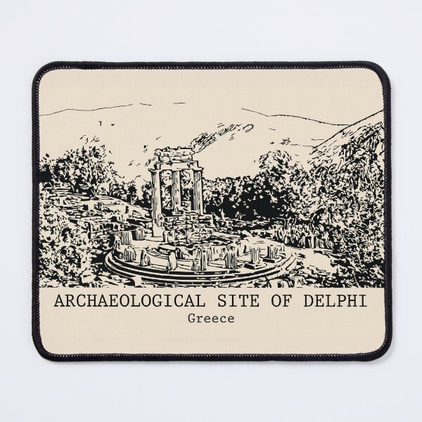 Item preview, Archaeological Site of Delphi - Greece designed and sold by Lakeric Cityscapes.