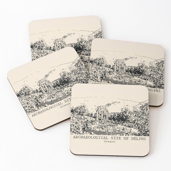 Item preview, Archaeological Site of Delphi - Greece designed and sold by Lakeric Cityscapes.