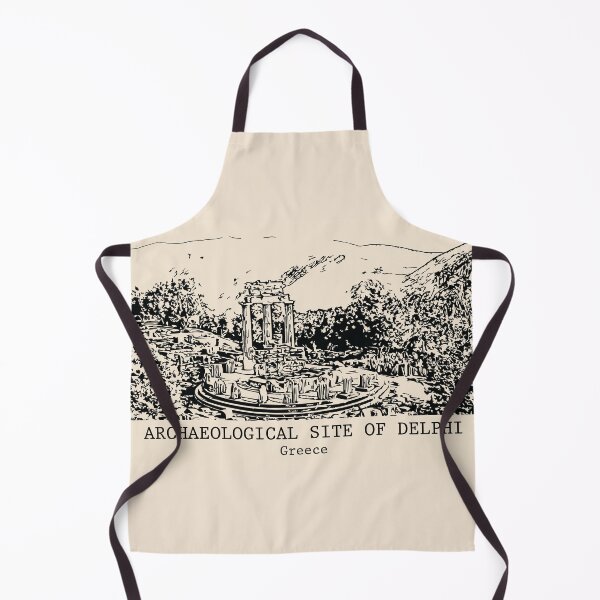 Item preview, Archaeological Site of Delphi - Greece designed and sold by Lakeric Cityscapes.
