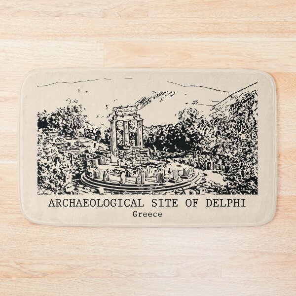Item preview, Archaeological Site of Delphi - Greece designed and sold by Lakeric Cityscapes.