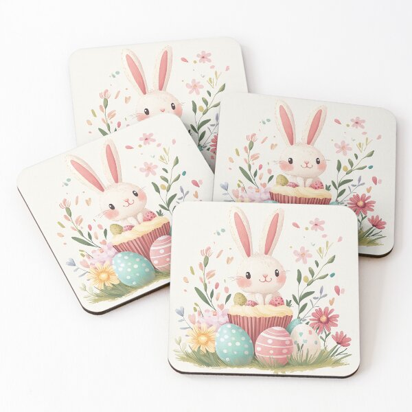 Item preview, Springtime Wonder: Bunny and Eggs designed and sold by NelenaArt.