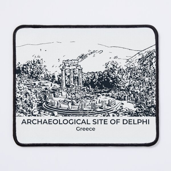 Item preview, Archaeological Site of Delphi - Greece designed and sold by Lakeric Cityscapes.
