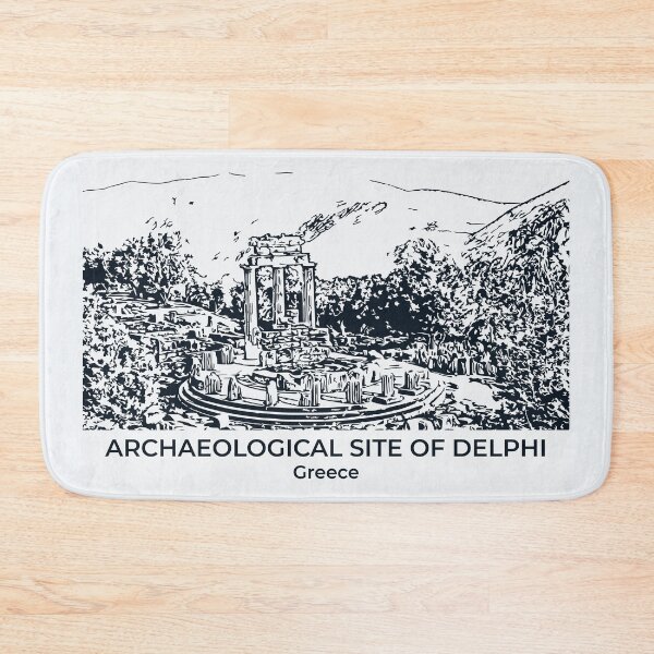 Item preview, Archaeological Site of Delphi - Greece designed and sold by Lakeric Cityscapes.
