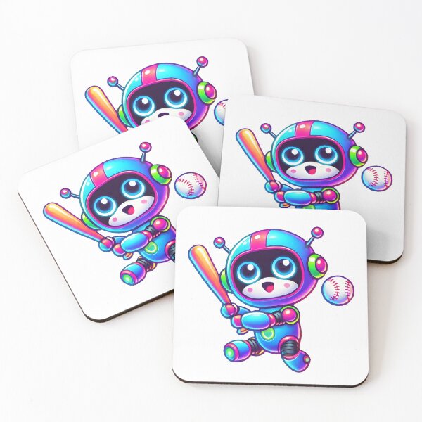 Item preview, Baby Robot Slugger designed and sold by ImaginPictura.