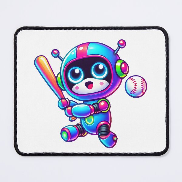 Item preview, Baby Robot Slugger designed and sold by ImaginPictura.