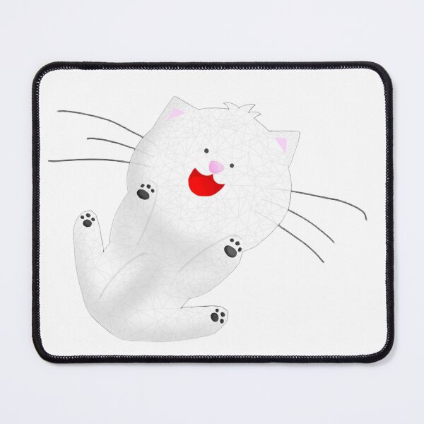 Item preview, Gato feliz con actitud soñolienta designed and sold by BlissMarket.