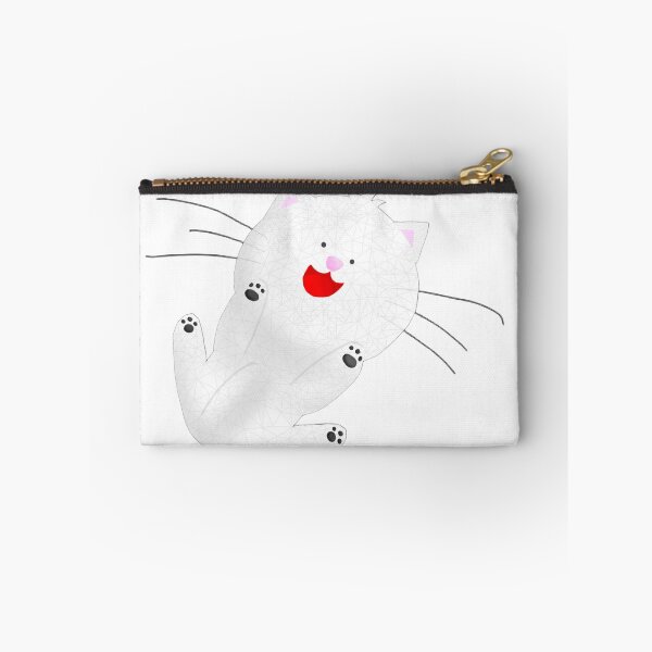 Item preview, Gato feliz con actitud soñolienta designed and sold by BlissMarket.