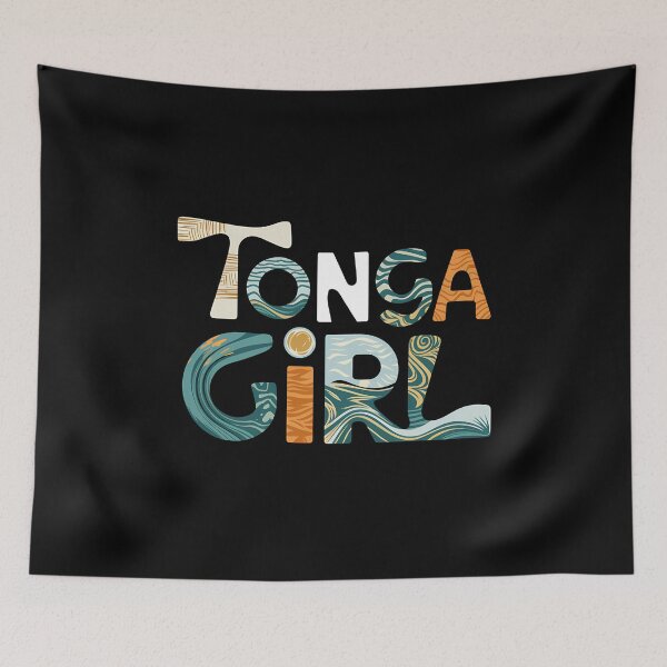 Item preview, Tonga Girl - This Gift is Prefect For lovers of Tongan culture and Polynesian style. designed and sold by ZyziowskyArt.