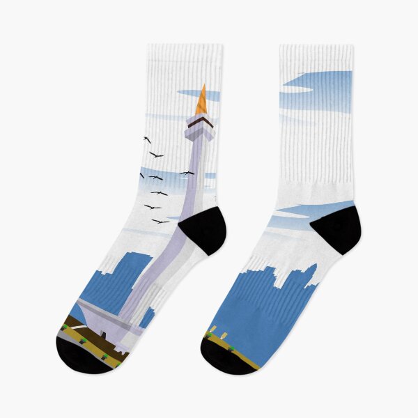 Item preview, Monas Monument Jakarta Landmark Design - Vector Art designed and sold by andriassaputro.