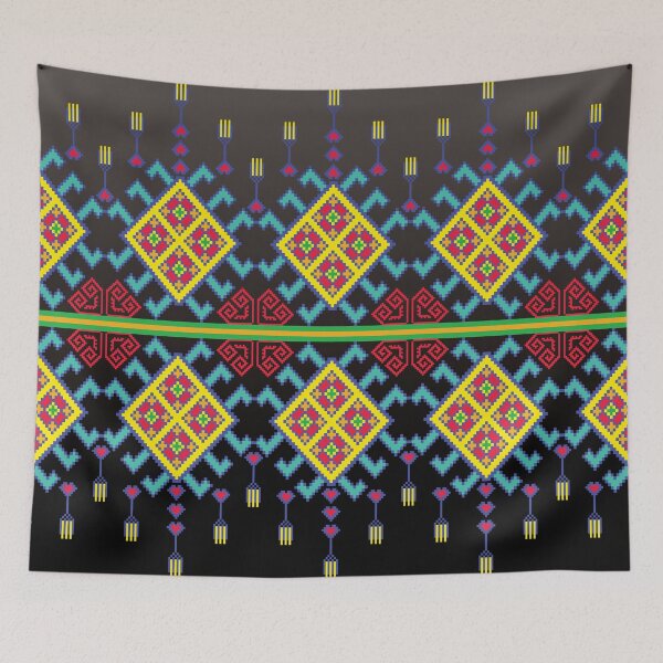 Item preview, Ethnic design for fabric pattern designed and sold by DarunDesigns.