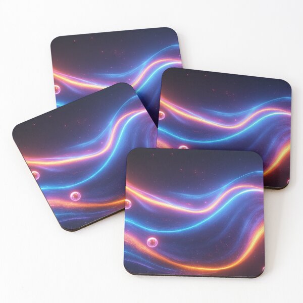 Item preview, Neon Flux: Waves of Cosmic Energy designed and sold by eXtraHumans.