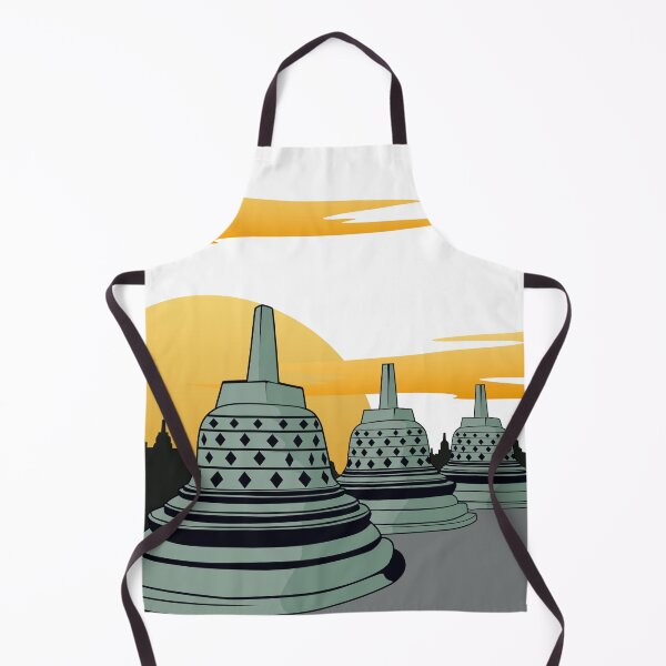 Item preview, Borobudur Temple Landmark Design Vector designed and sold by andriassaputro.