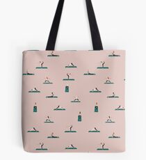 "Namaste" Yoga Print Tote Bag