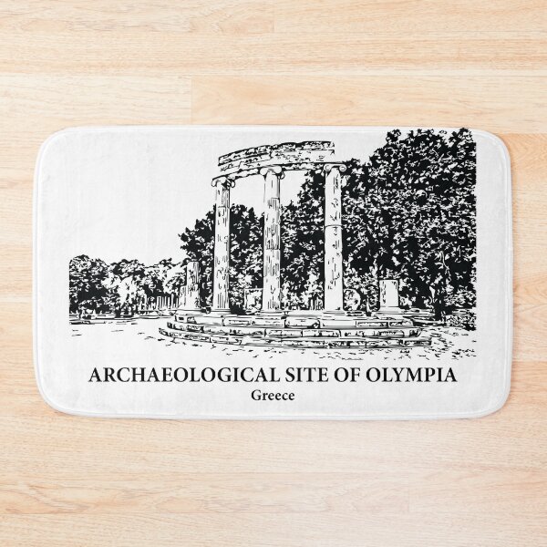 Artikelvorschau, Archäologische Stätte von Olympia – Griechenland entworfen und verkauft von Lakeric.