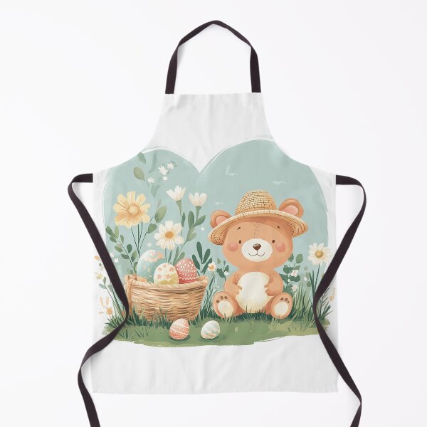 Item preview, Easter World with a Cute Rabbit designed and sold by NelenaArt.