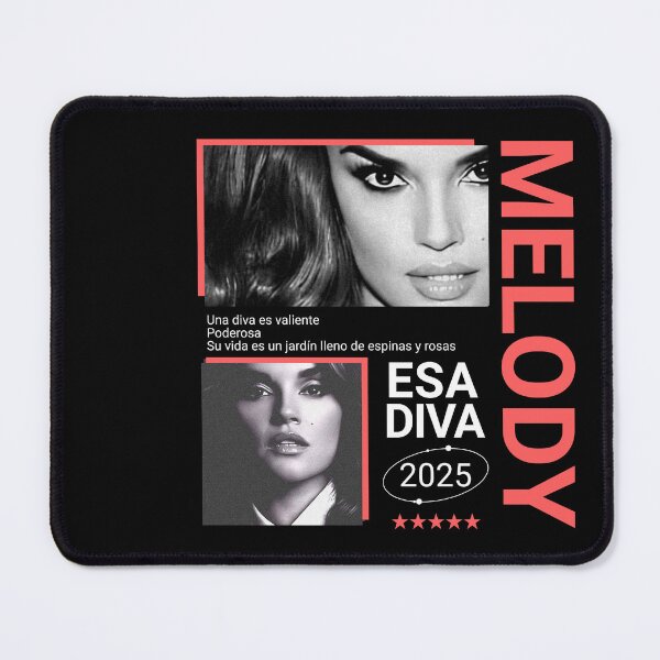 Item preview, Melody Esa Diva Spain Eurovision 2025 designed and sold by humnoo.