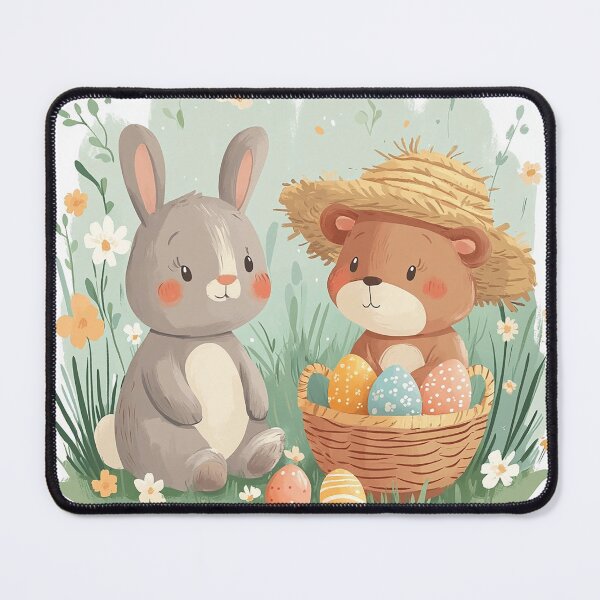 Item preview, Rainbow Eggs and Springtime Friend designed and sold by NelenaArt.