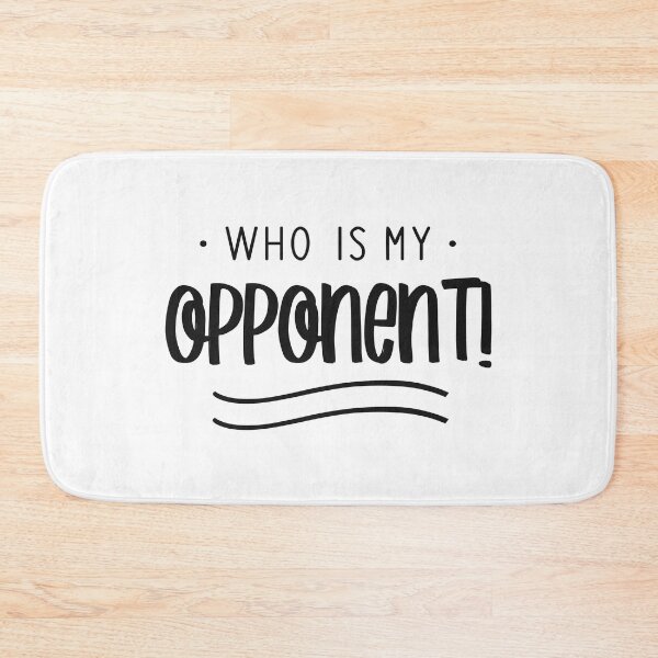 Item preview, Who Is My Opponent? designed and sold by DarylWelsh2024.