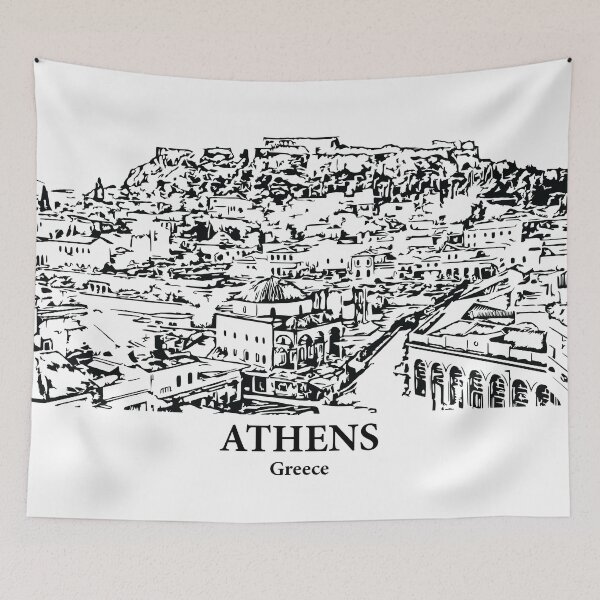 Item preview, Athens - Greece designed and sold by Lakeric Cityscapes.