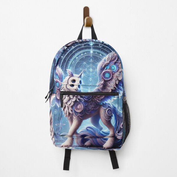 Item preview, Frozen Cerulean Enchanted Owlicorn designed and sold by Fantasy Horseys.