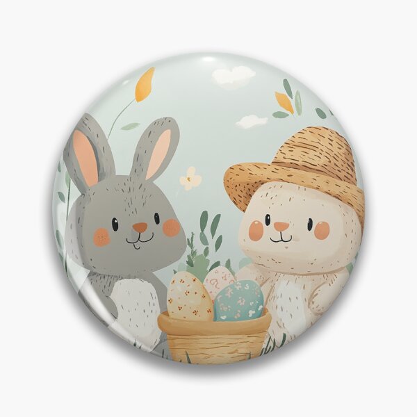 Item preview, Easter Inspiration: Bunny and Blooms designed and sold by NelenaArt.