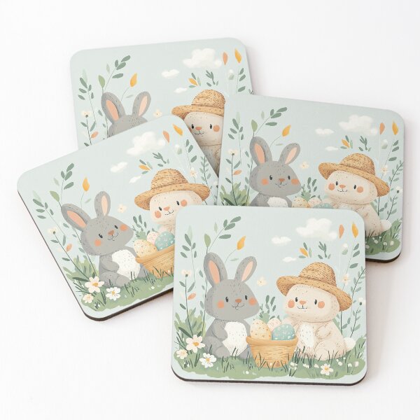 Item preview, Easter Inspiration: Bunny and Blooms designed and sold by NelenaArt.