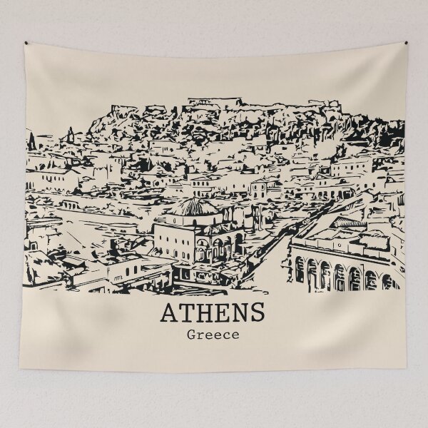 Item preview, Athens - Greece designed and sold by Lakeric Cityscapes.
