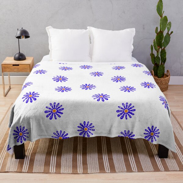 Item preview, Blue flower on white designed and sold by KOUZZA.