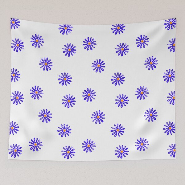 Item preview, Blue flower on white designed and sold by KOUZZA.