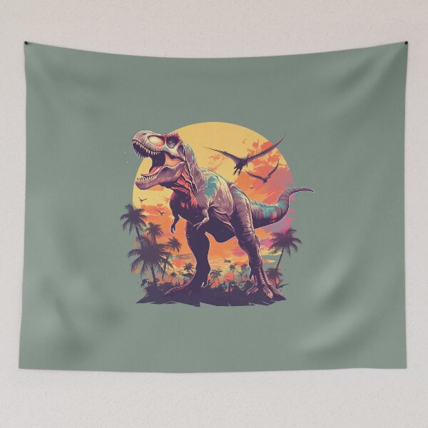 Item preview, Dominant T-Rex - Powerful Dinosaur Illustration designed and sold by Windy-market.