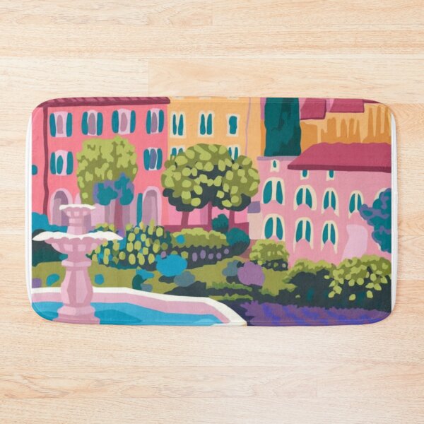Item preview, Aix-en-Provence, France. Vibrant Colorful StreetScape Travel Poster :  Abstract Art By Carraann  designed and sold by CARRAANN.