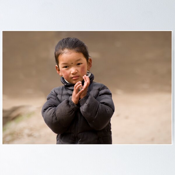 Item preview, Nepalese girl playing. designed and sold by Philippe Widling.