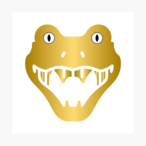 Item preview, The Golden Crocodile designed and sold by ULTRAMAX_DESIGN.