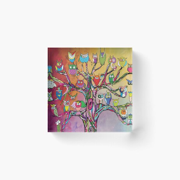 Item preview, Tree of Owls designed and sold by Luna-Mac.